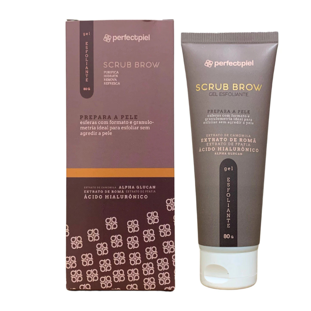 Gel Esfoliante Scrub Brown Perfectpiel 80g