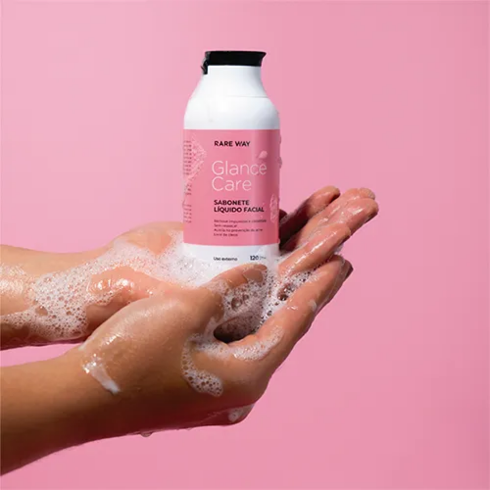 Sabonete Facial Glance Care Rare Way 120ml