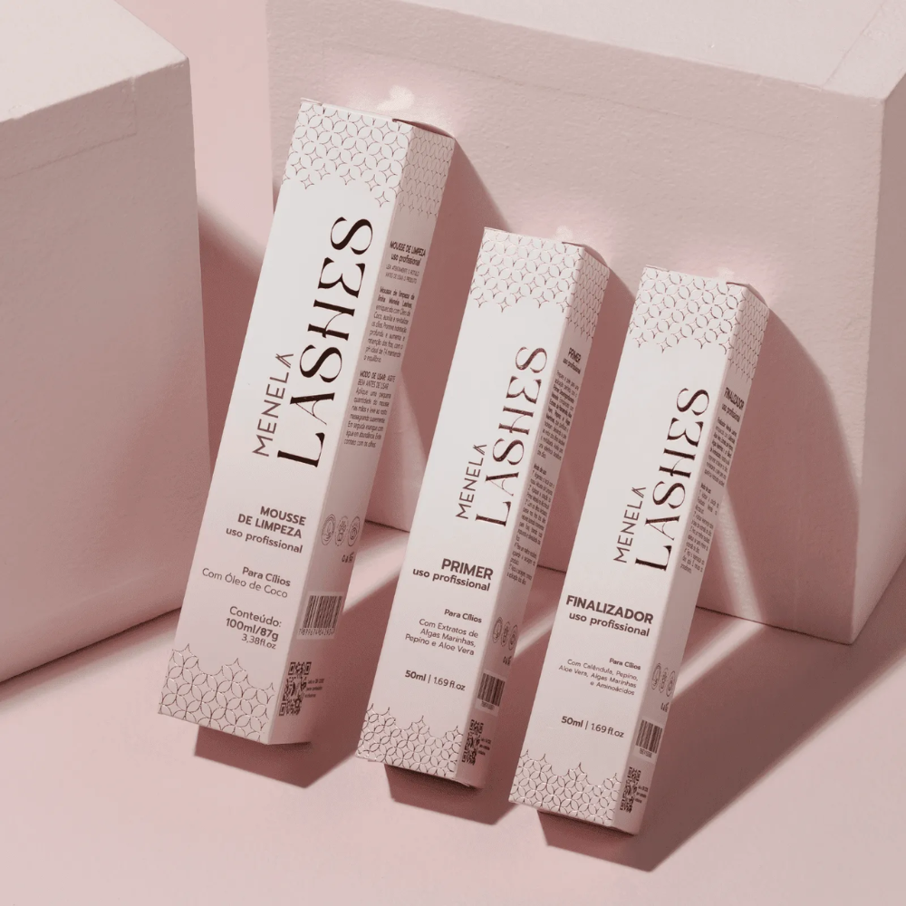 Mousse de Limpeza de Cílios Menela Lashes 100ml