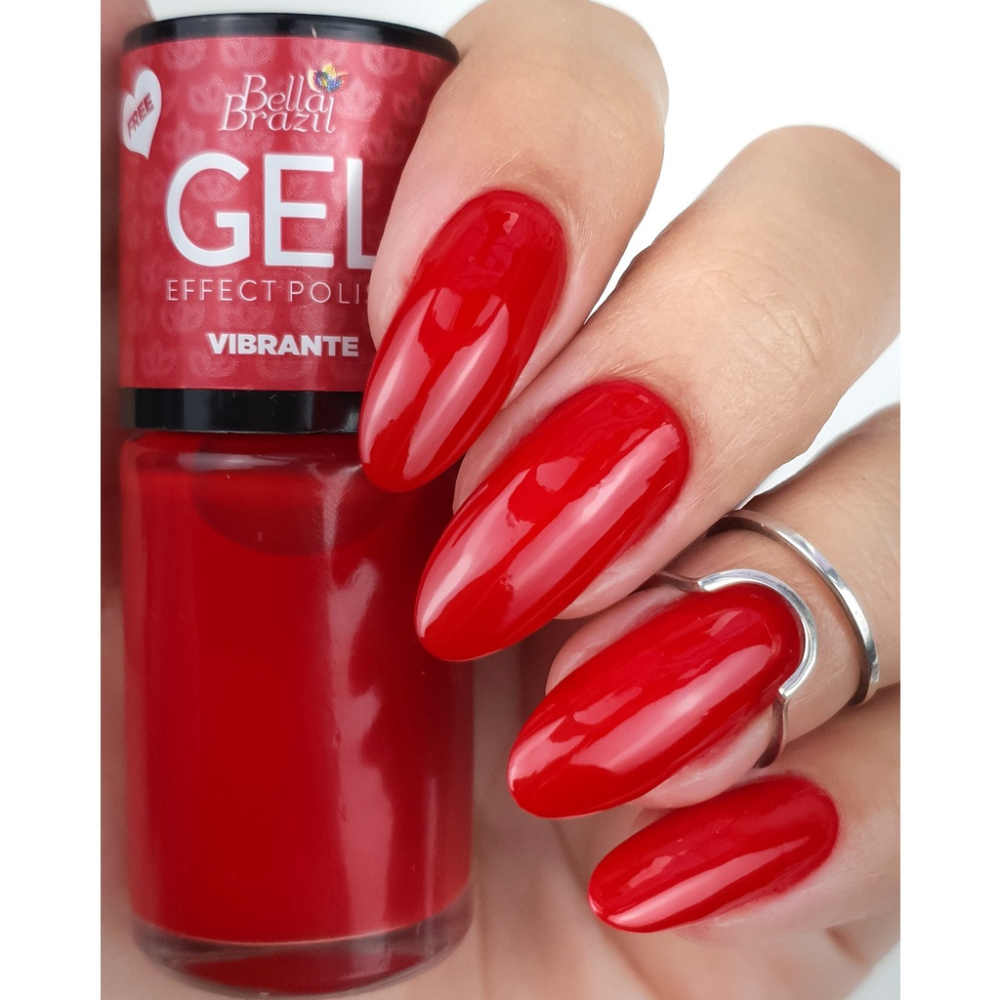 Esmalte Bella Brazil Efeito Gel Cremoso 825 Vibrante