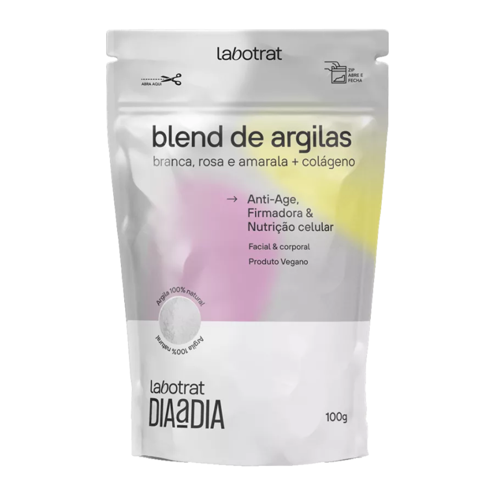 Argila Blend Colágeno Pouch Labotrat 100g