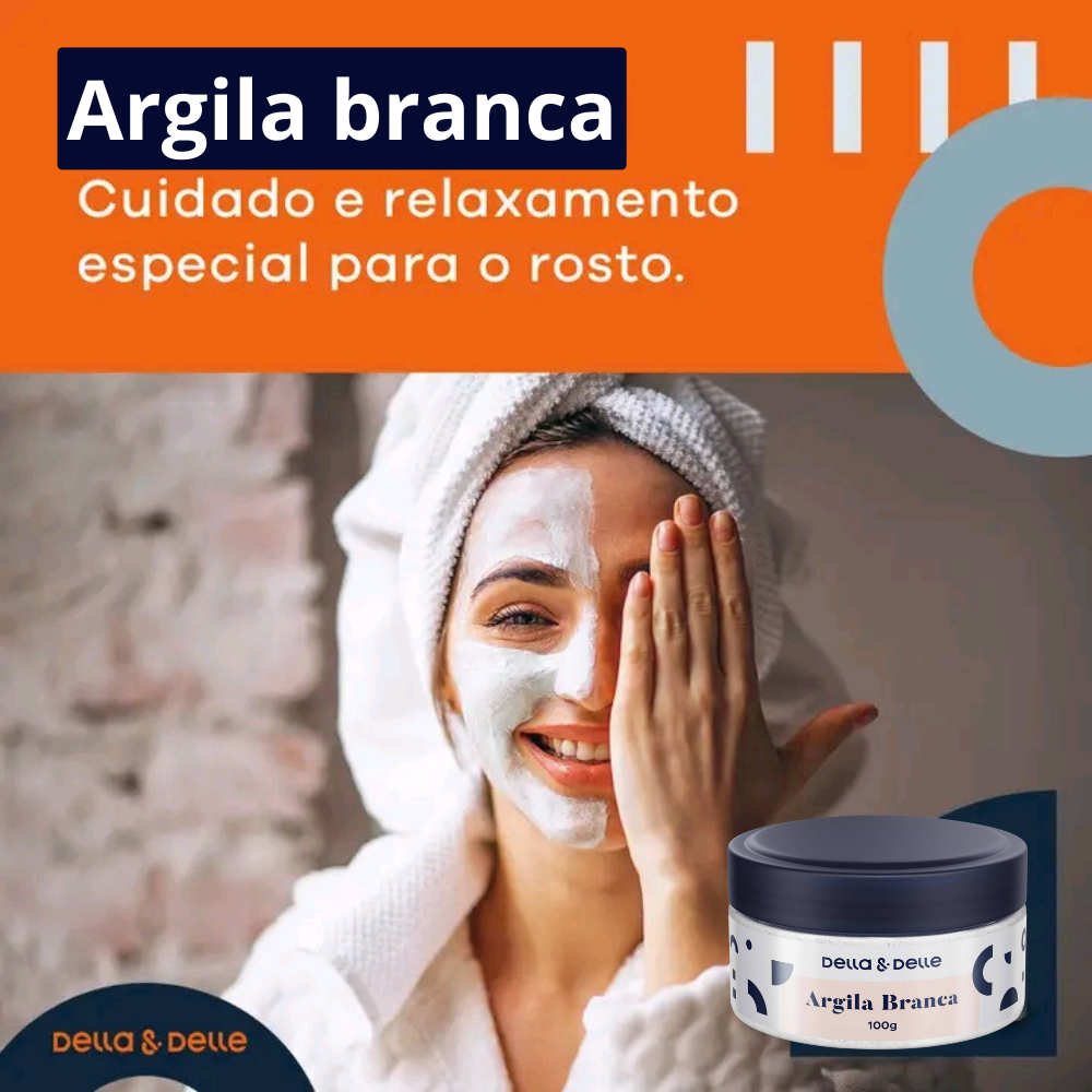 Argila Branca Della E Delle 100g