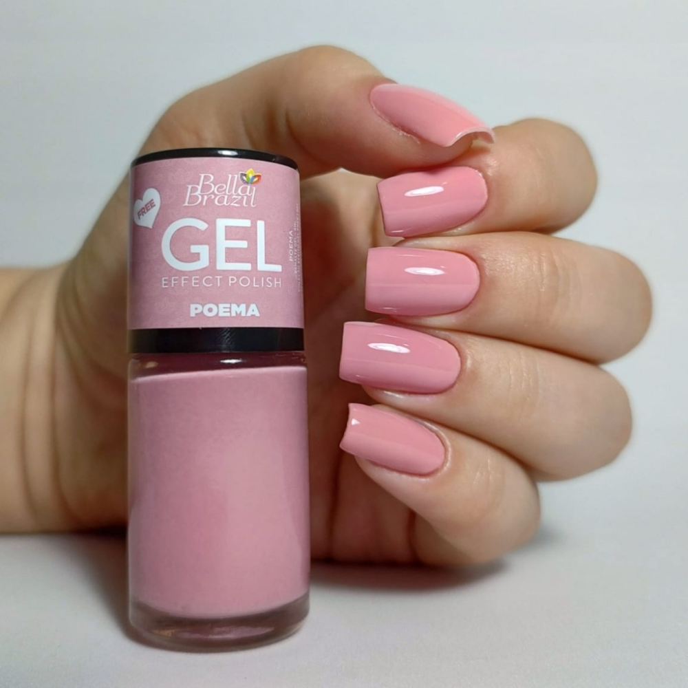 Esmalte Bella Brazil Efeito Gel Cremoso 862 Poema