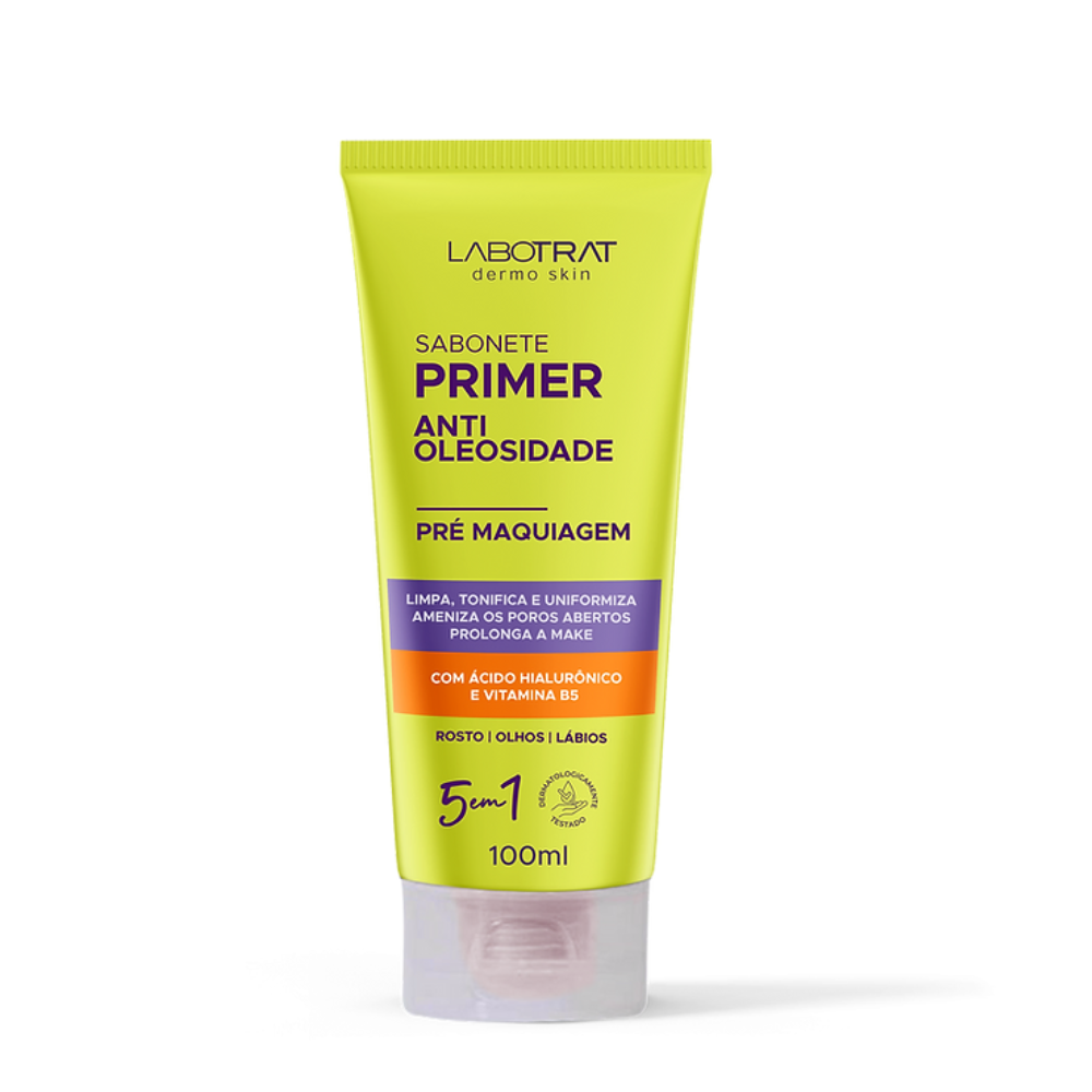 Sabonete Líquido Facial Primer Antioleosidade Labotrat 100ml