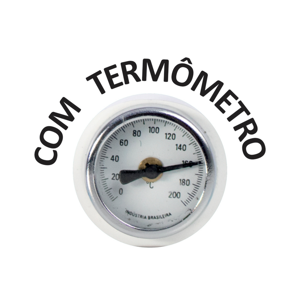 Estufa Esterelix Extreme Com Termômetro Preta Mega Bell