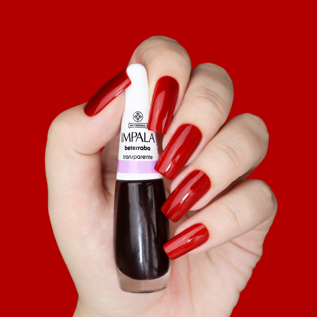 Esmalte Impala Transparente Beterraba 7,5ml