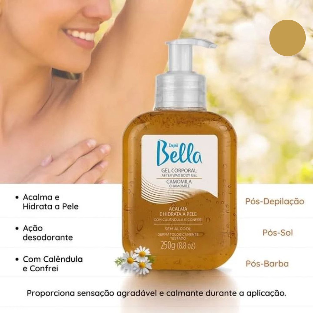 Gel Corporal Camomila Depil Bella 250g