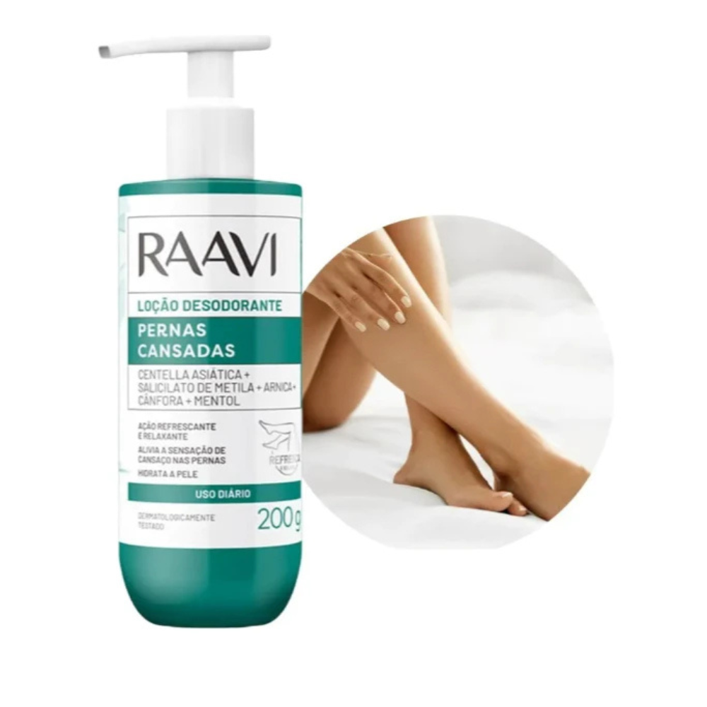 Loção Desodorante Pernas Cansadas 200g