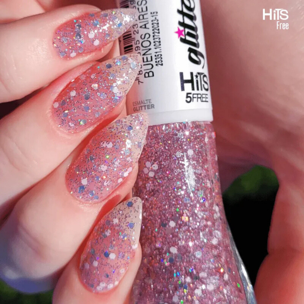 Esmalte Hits Glitter Buenos Aires 8ml