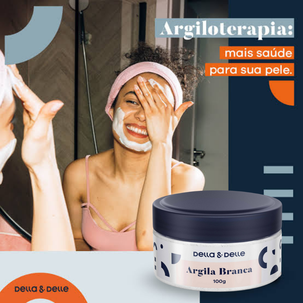 Argila Branca Della E Delle 100g