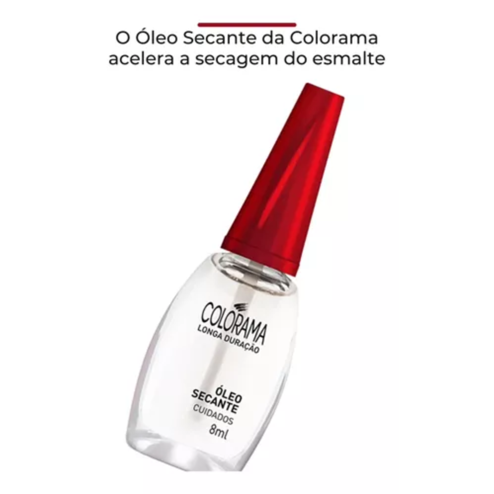 Esmalte Colorama Cuidados Óleo Secante - Finalizadores