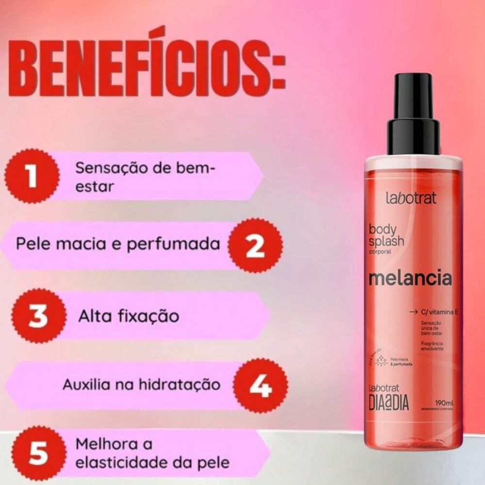 Body Splash Labotrat 190ml Melancia