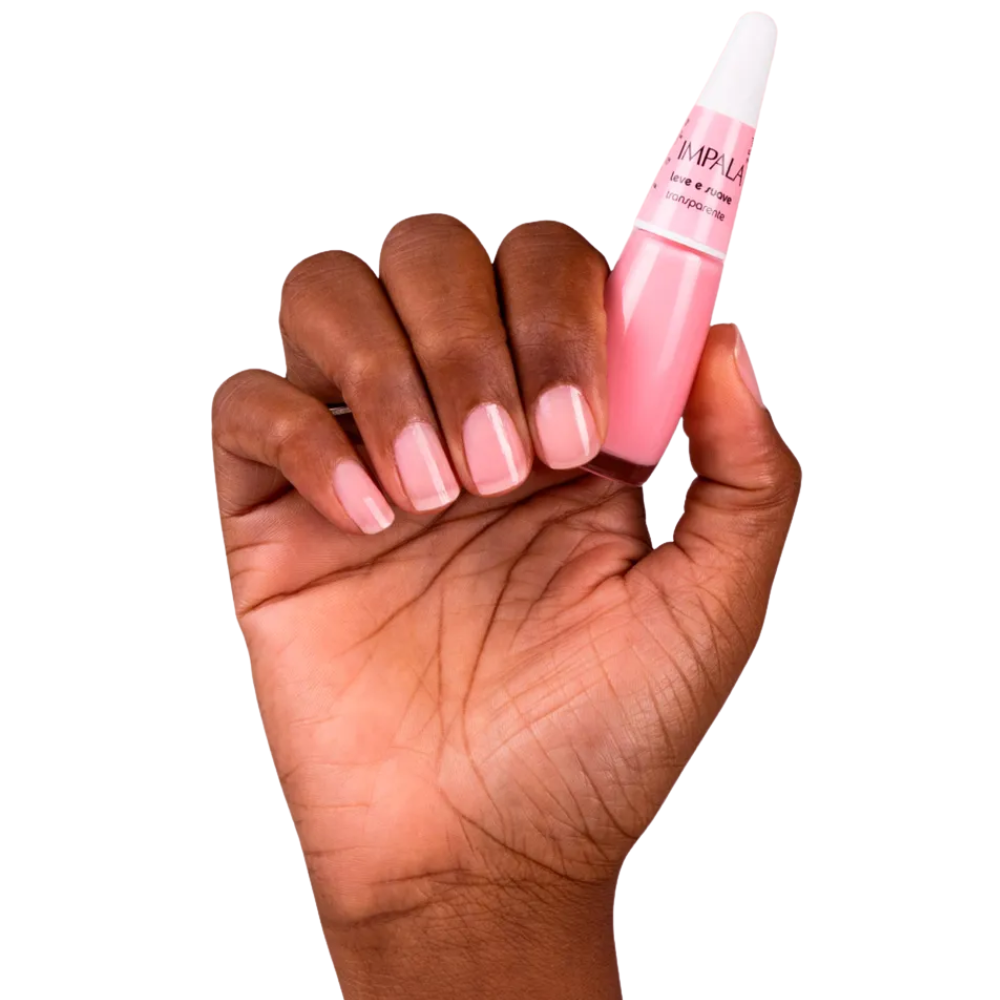 Esmalte Impala Transparente A Cor Da Sua Moda Leve E Suave 7,5ml