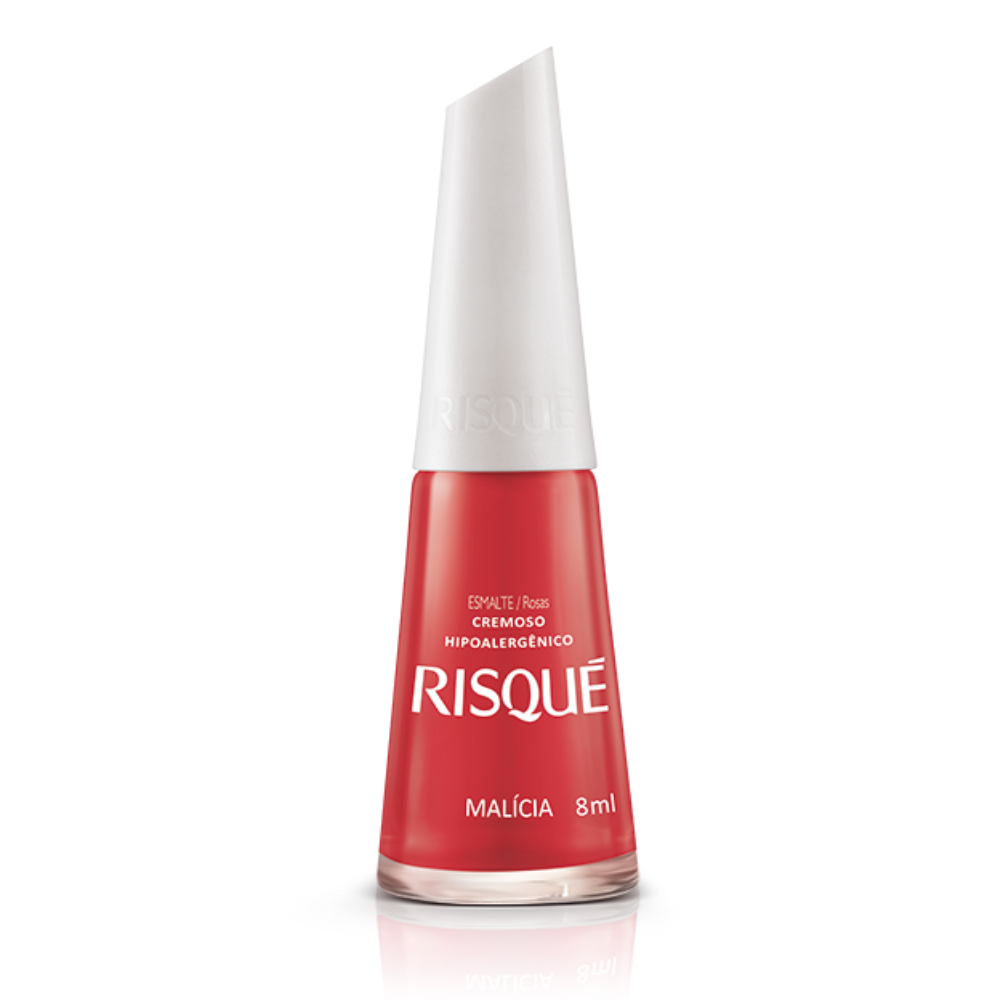 Esmalte Risqué Cremoso Malícia 8ml - Rosa