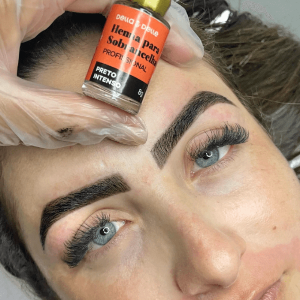 Henna Della E Delle 1,5g Preto Intenso