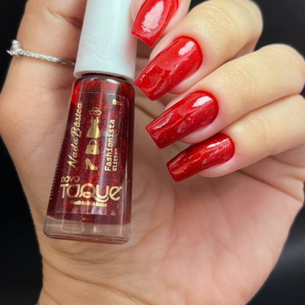 Esmalte Novo Toque Glitter Fashionista 8ml