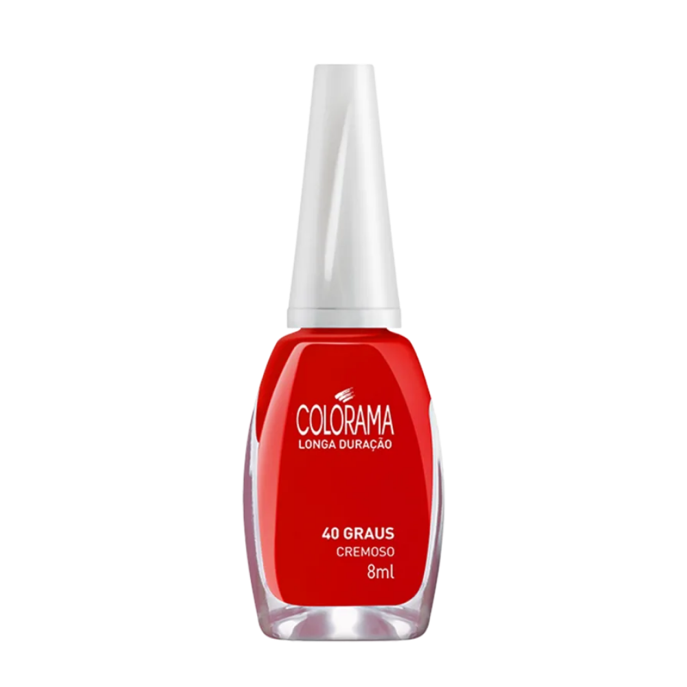 Esmalte Colorama Cremoso 40 Graus - Vermelho