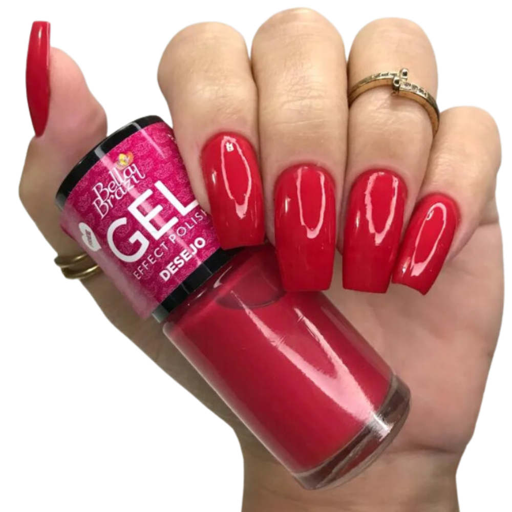 Esmalte Bella Brazil Efeito Gel Cremoso 837 Desejo