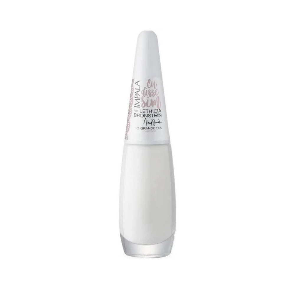 Esmalte Impala Cremoso O Grande Dia 7,5ml - Branco