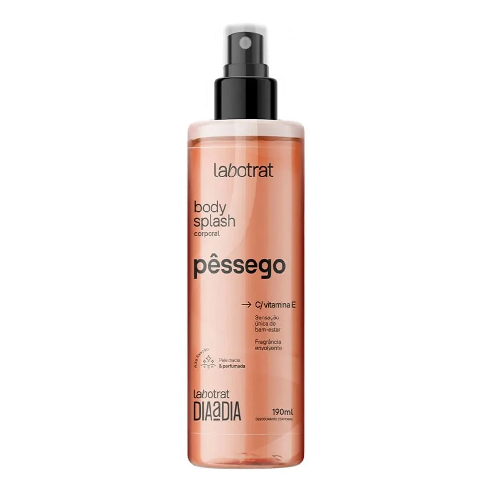 Body Splash Labotrat 190ml Pêssego
