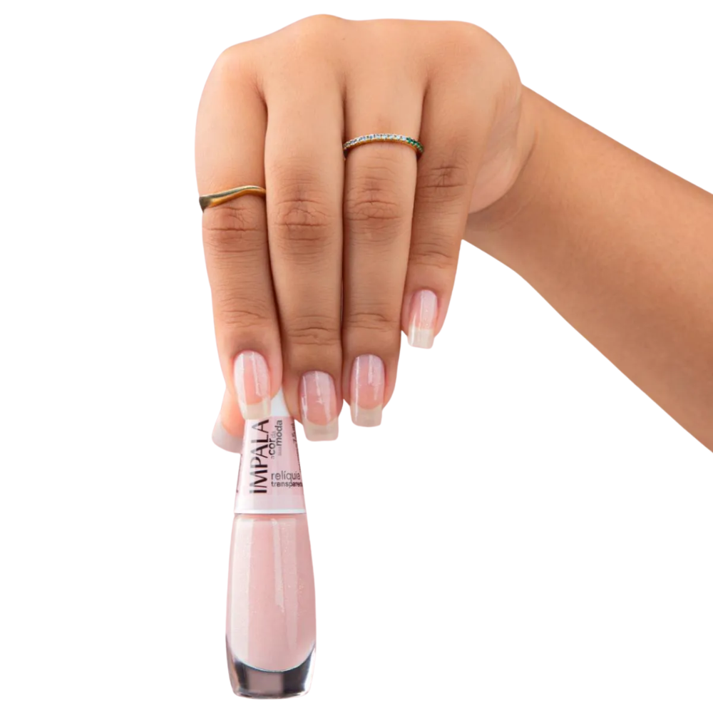 Esmalte Impala Transparente A Cor Da Sua Moda Relíquia 7,5ml