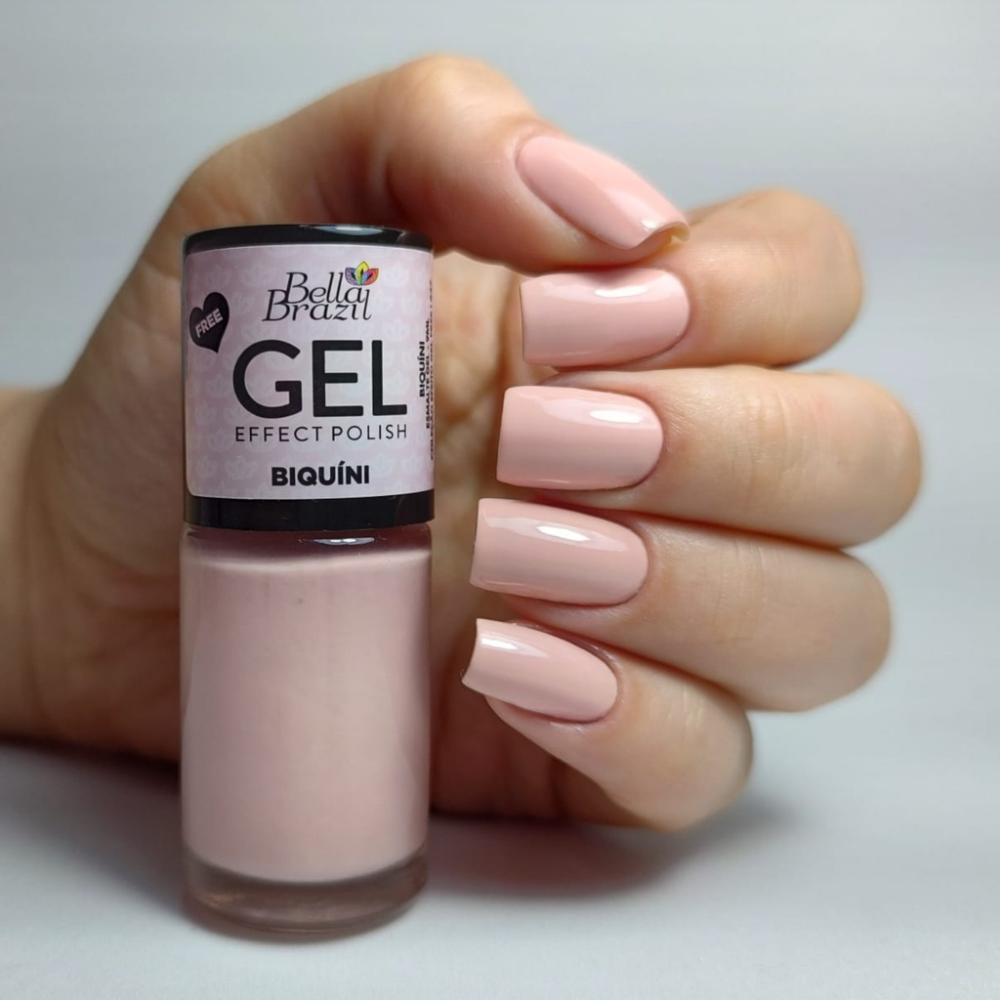 Esmalte Bella Brazil Efeito Gel Cremoso 847 Biquiní