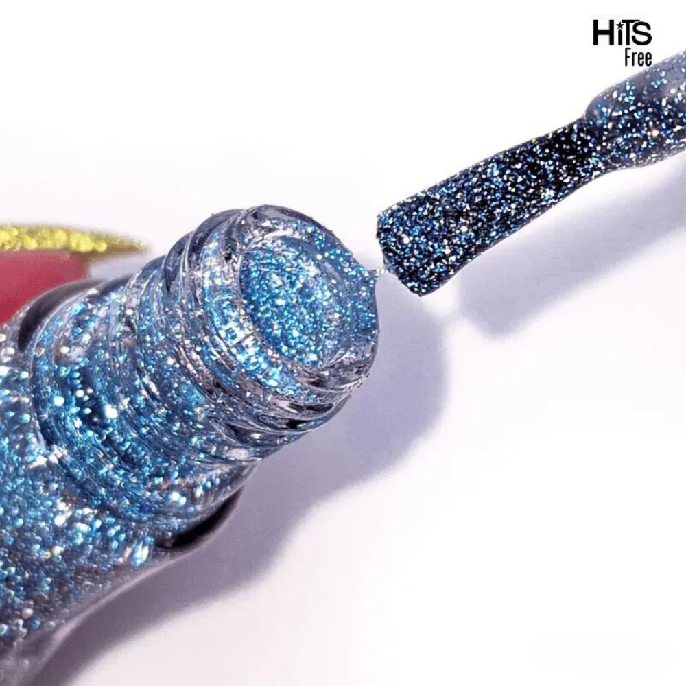 Esmalte Hits Glitter Diamante Lua Azul 8ml