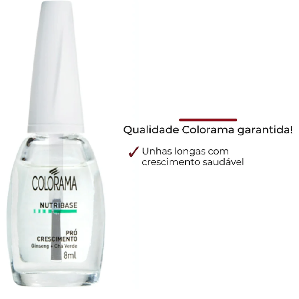 Esmalte Colorama Nutribase Pró-Crescimento - Tratamento