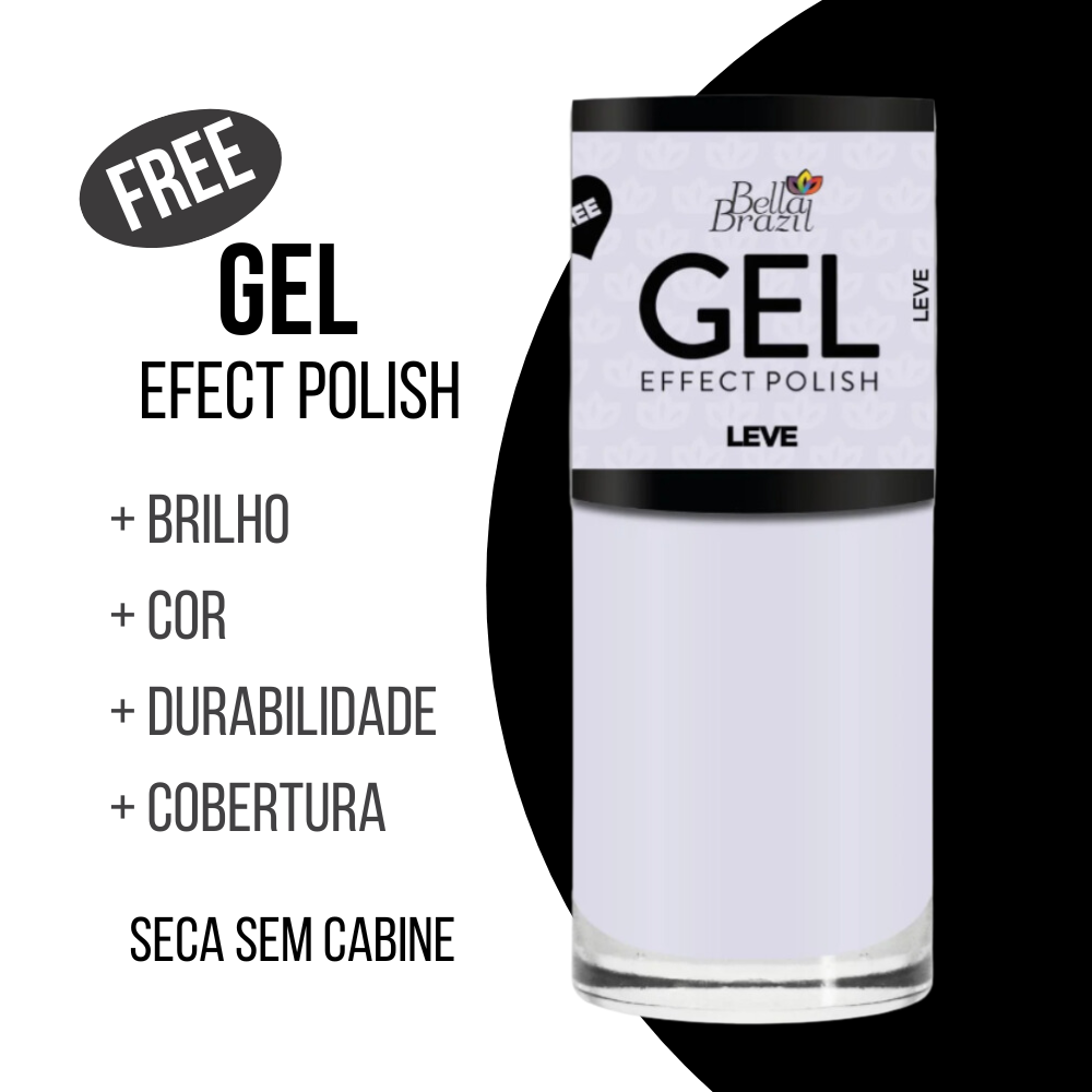 Esmalte Bella Brazil Efeito Gel Cremoso 864 Leve