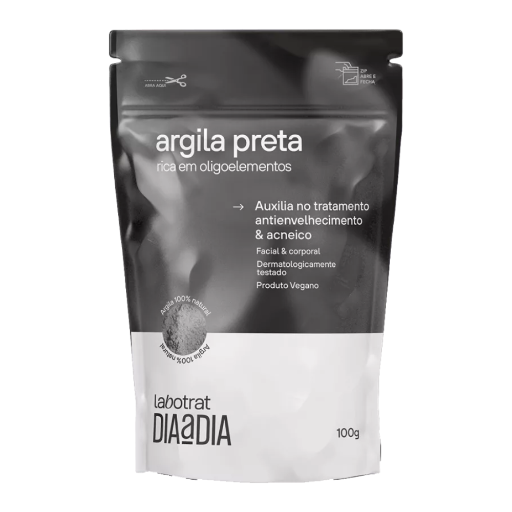 Argila Preta Pouch Labotrat 100g