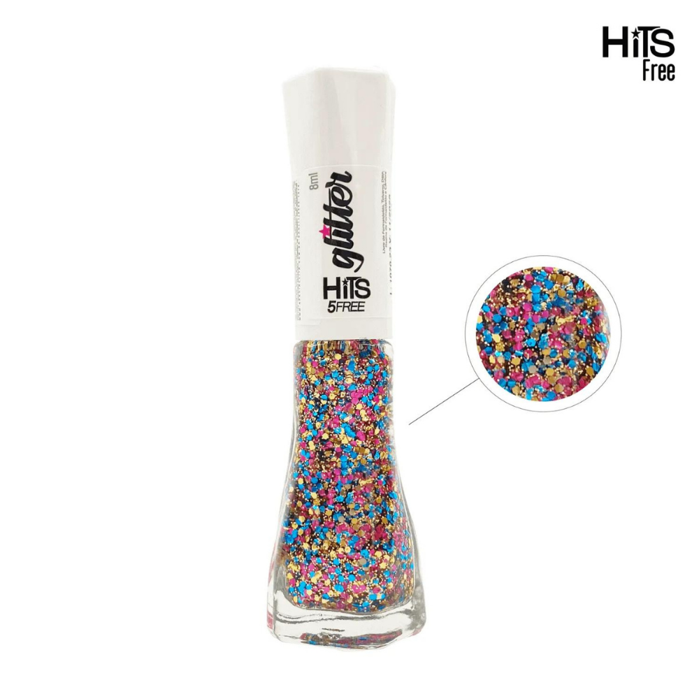 Esmalte Hits Glitter Oslo 8ml