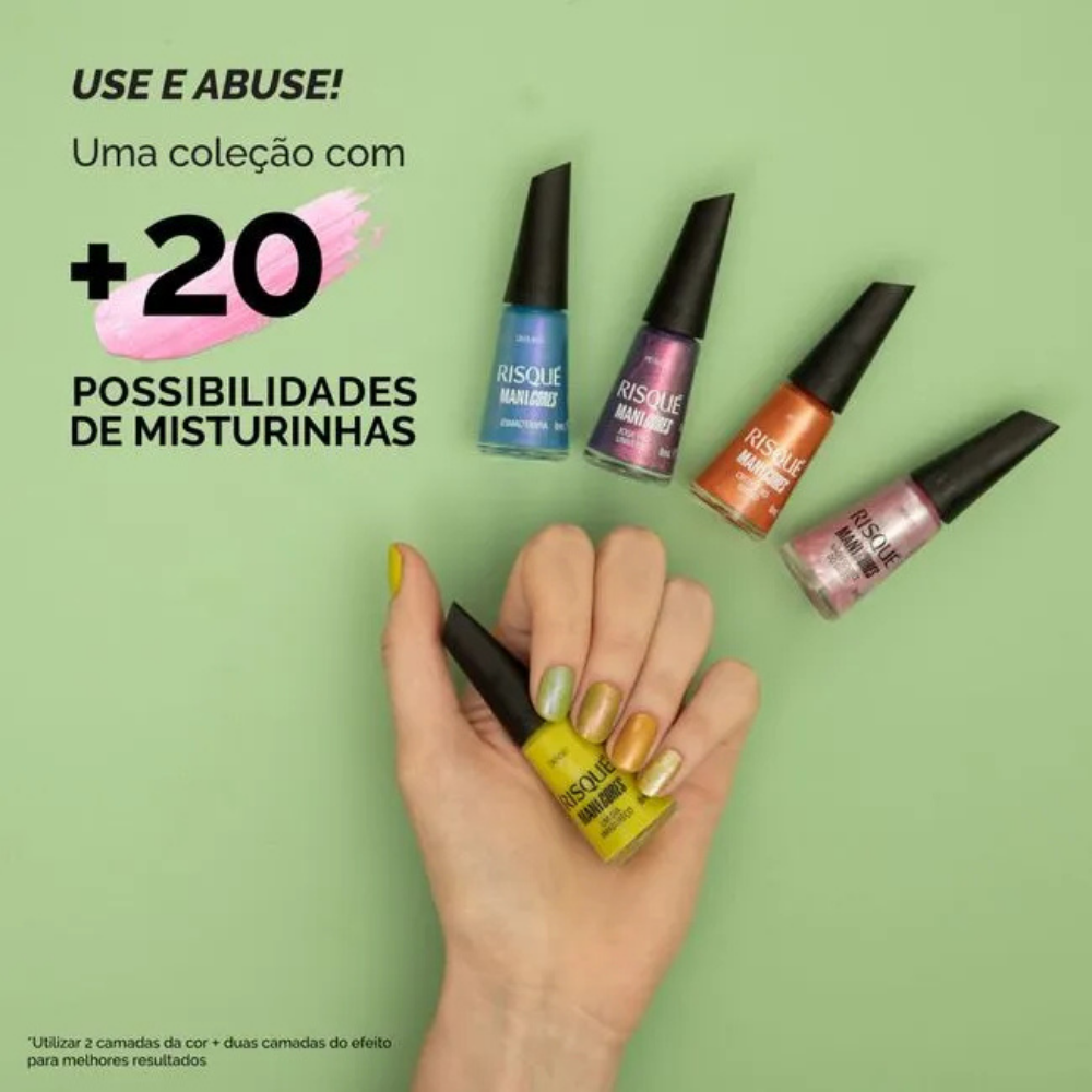 Esmalte Risqué Manicores Cremoso Um Dia Amadureço 8ml