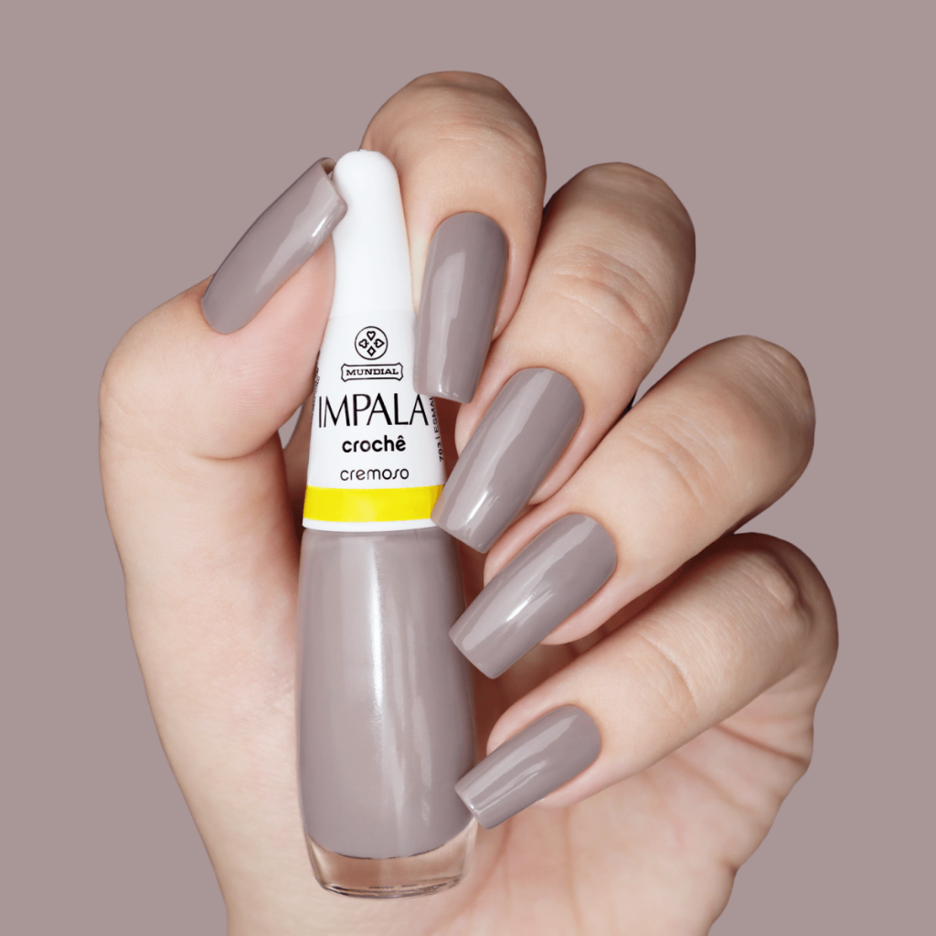 Esmalte Impala Cremoso Crochê 7,5ml - Nude