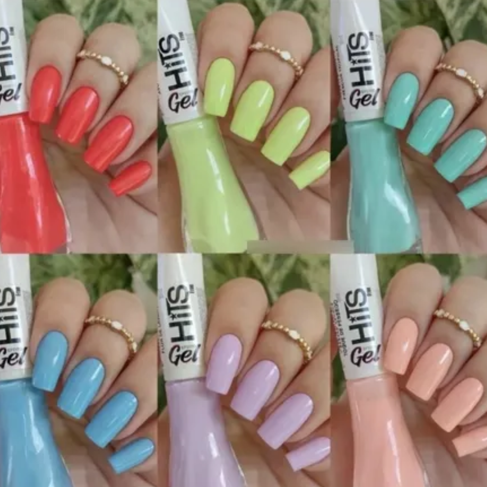 Esmalte Hits Cremoso Efeito Gel Flor De Lavanda 8ml