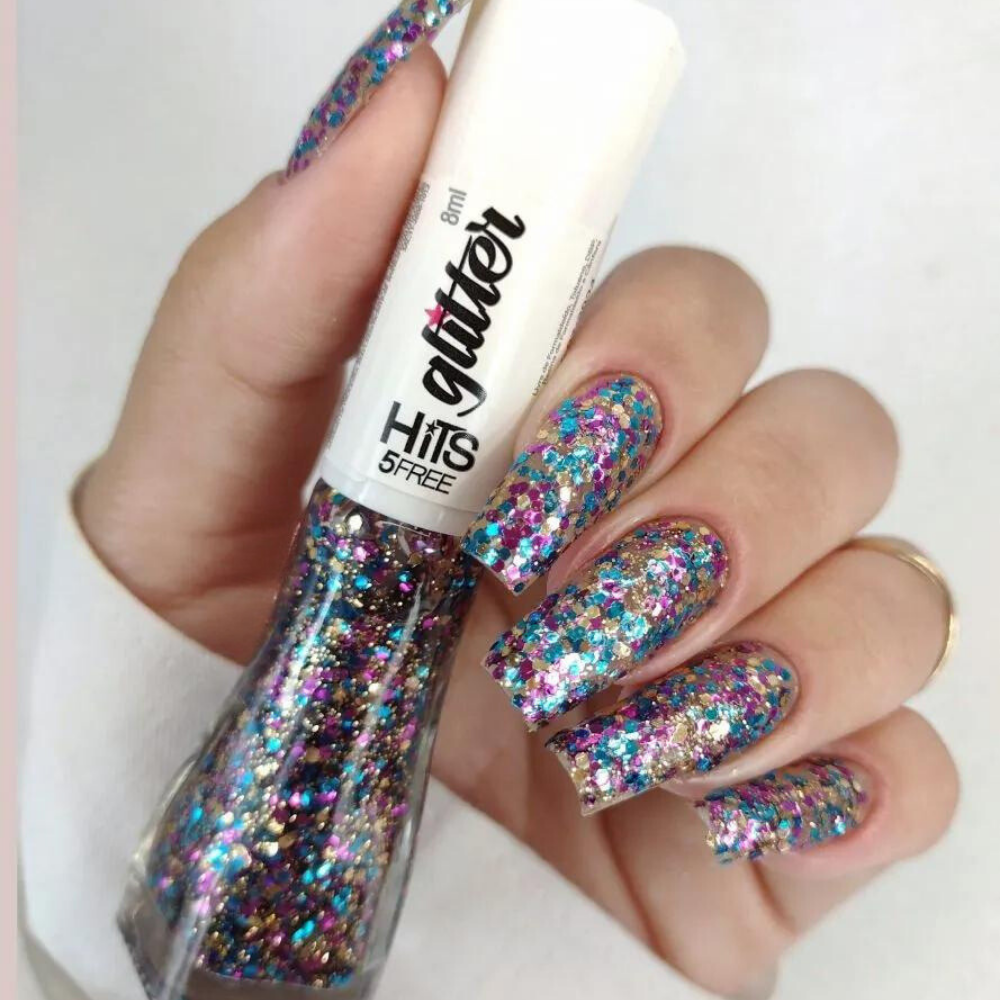 Esmalte Hits Glitter Oslo 8ml