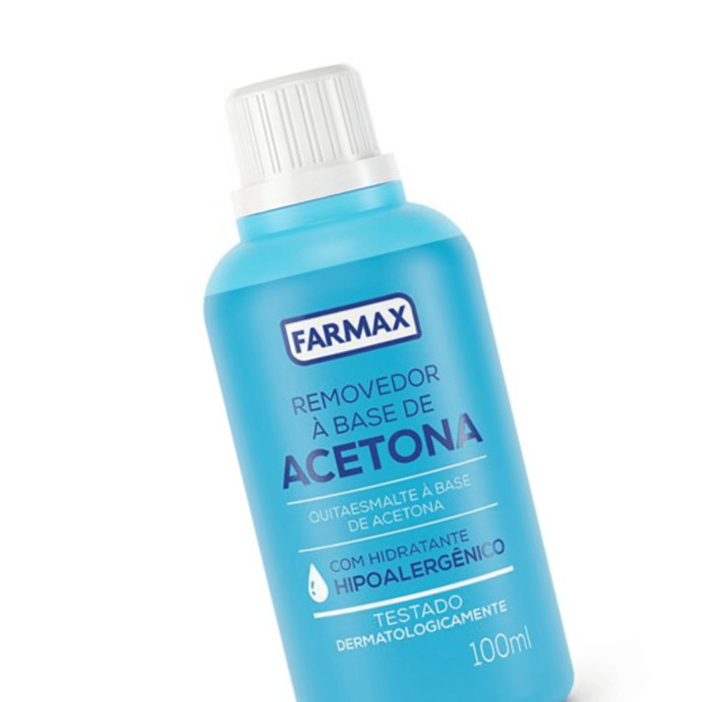 Acetona Hipoalergênica 100ml Farmax