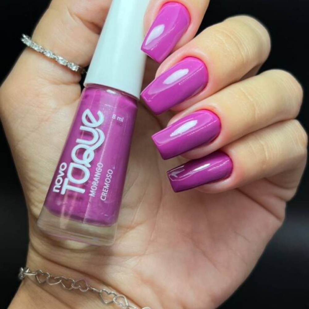Esmalte Novo Toque Cremoso Morango 8ml