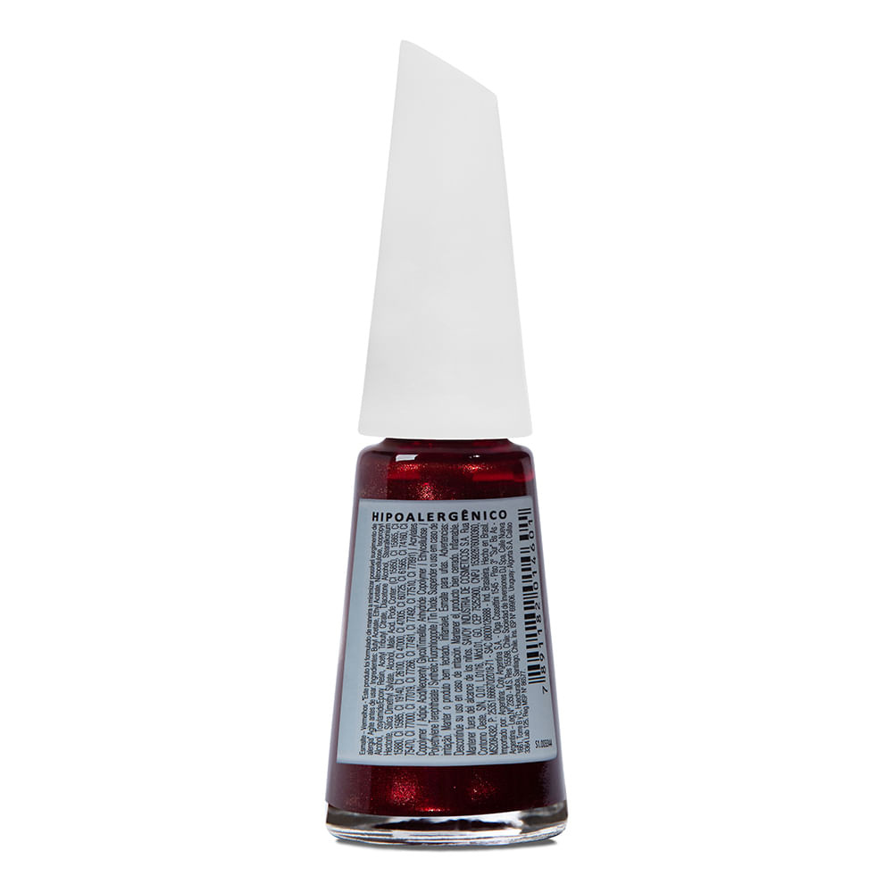 Esmalte Risqué Metálico Maça Do Amor 8ml - Vermelho