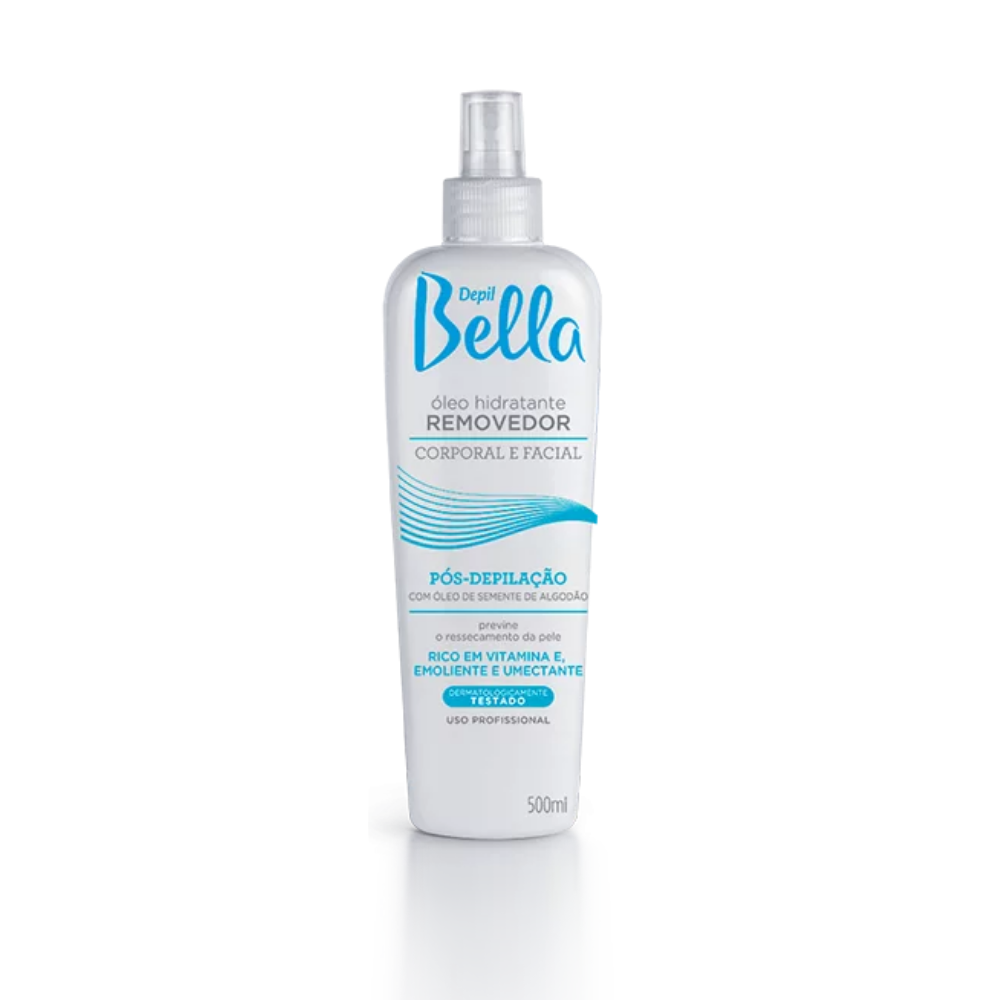 Óleo Removedor Algodão Depil Bella 500ml