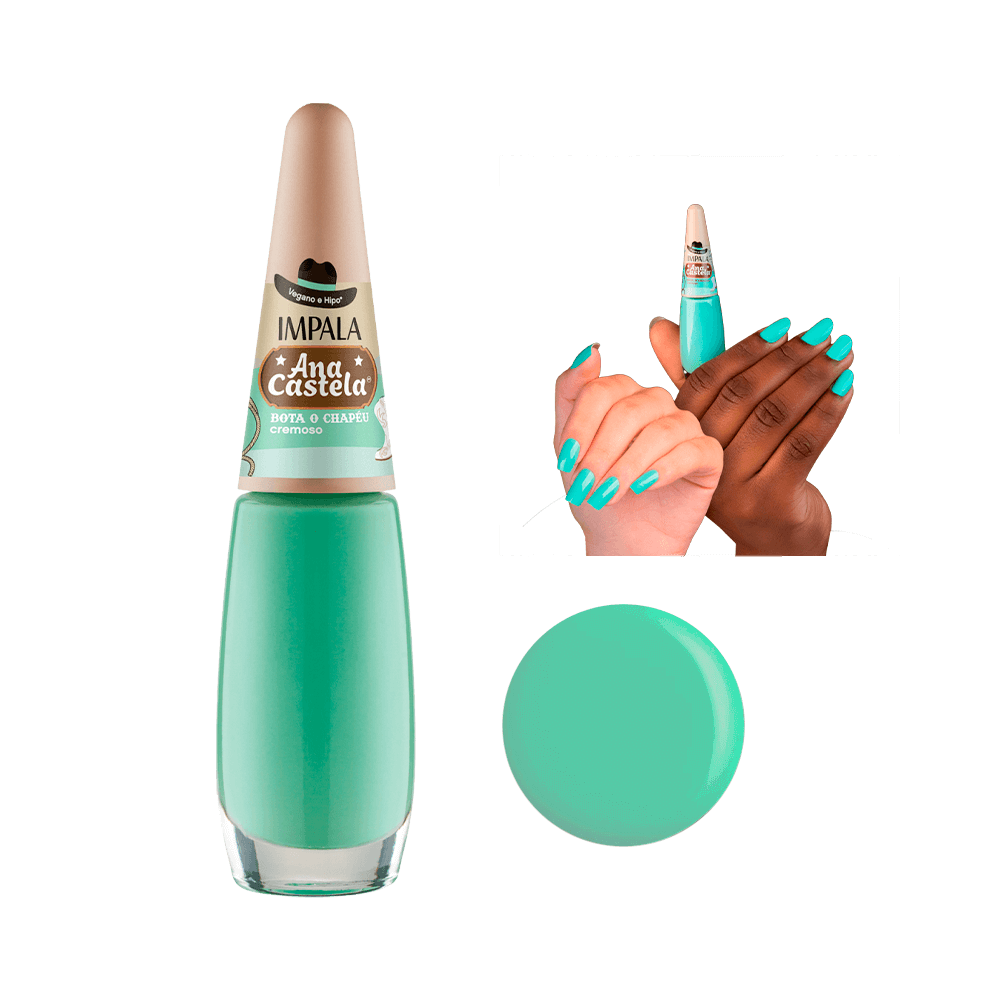 Esmalte Impala Cremoso Ana Castela Bota O Chapéu 7,5ml