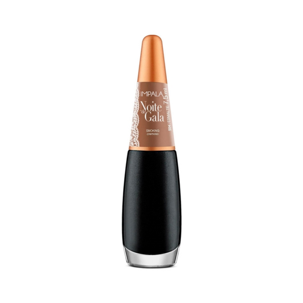 Esmalte Impala Cremoso Smoking 7,5ml - Preto - Noite De Gala