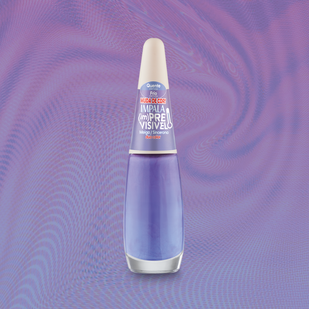 Esmalte Impala Duo Color Imprevisível Meiga Sincerona 8ml
