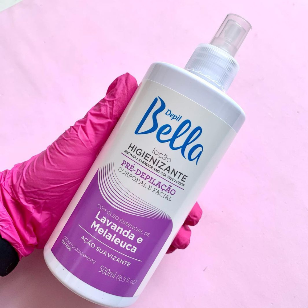 Loção Higienizante Lavanda E Melaleuca Depil Bella 500ml