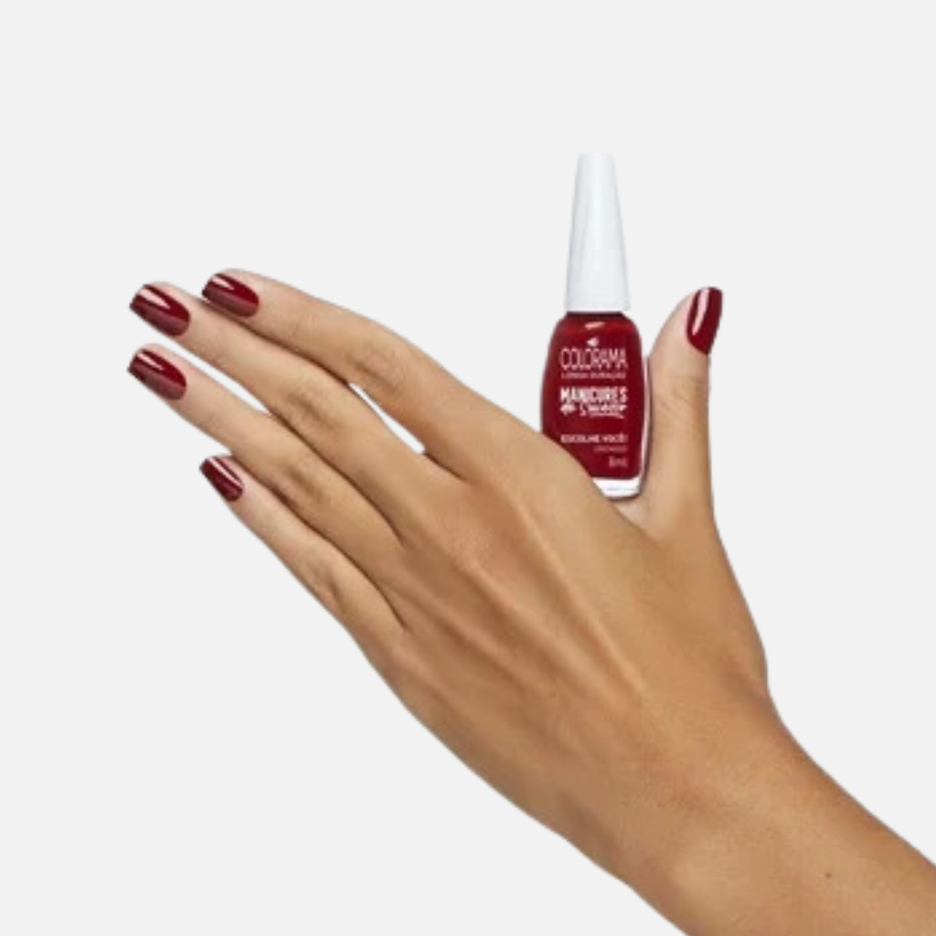Esmalte Colorama Cremoso Escolhe Você - Vermelho