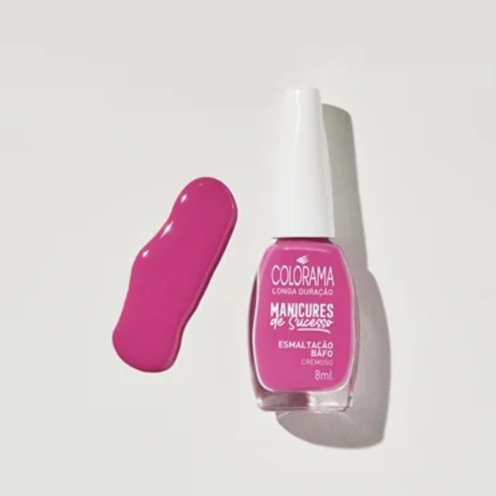 Esmalte Colorama Cremoso Esmaltação Bafo - Rosa