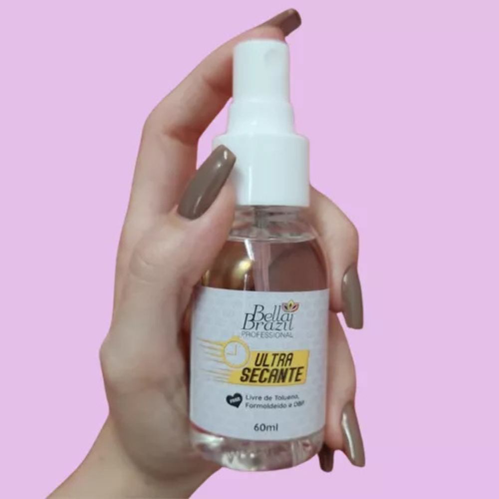 Spray Ultra Secante Bella Brazil Profissional 60ml