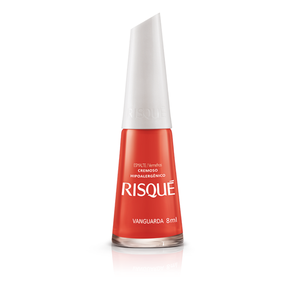Esmalte Risqué Cremoso Vanguarda 8ml - Vermelho
