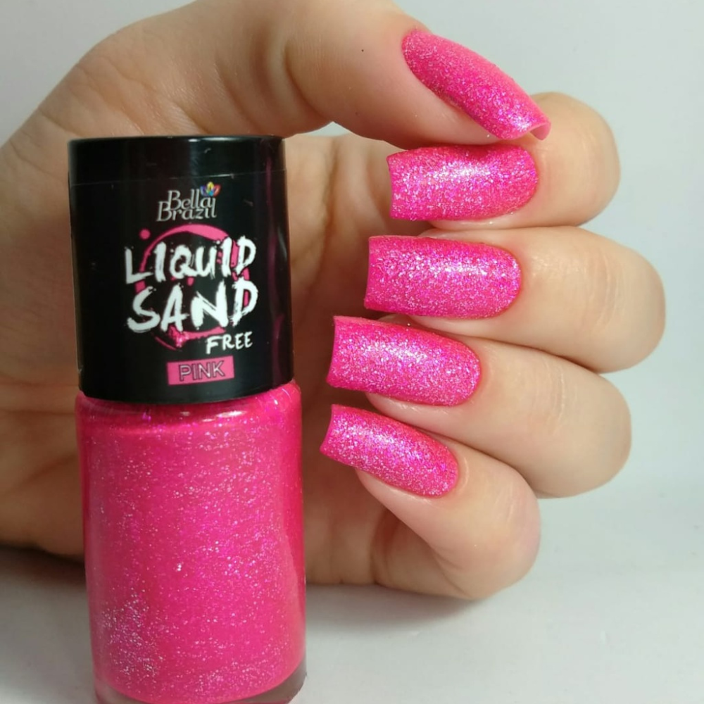 Esmalte Bella Brazil Liquid Sand 1308 Pink