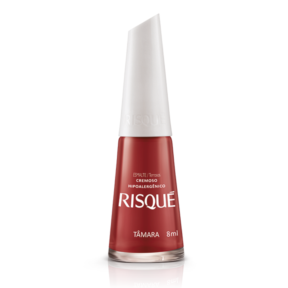 Esmalte Risqué Cremoso Tâmara 8ml - Vermelho
