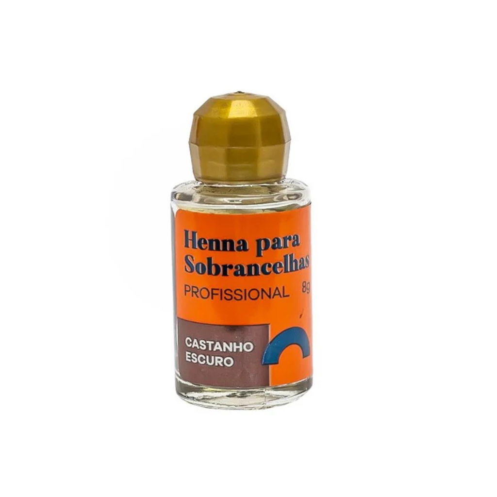 Henna Della E Delle 8g Castanho Escuro - Castanho Escuro